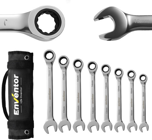 Set chiavi cricchetto - cricchetto, con